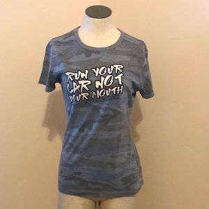 Run your car not your mouth sassy quote tee shirt